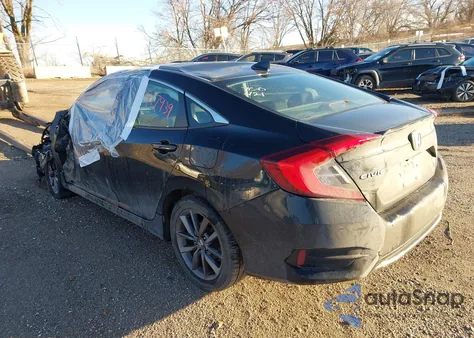 2021 Honda Civic Ex из США, поврежденный, VIN 19XFC1F32ME003021